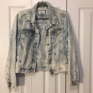 Acid wash Jean Jacket